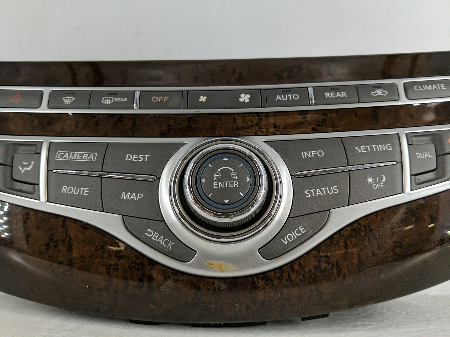 2013 Infiniti Jx35 Climate Control Module Temperature AC/Heater Replacement P/N:682613JA1A Fits OEM Used Auto Parts - Oemuse