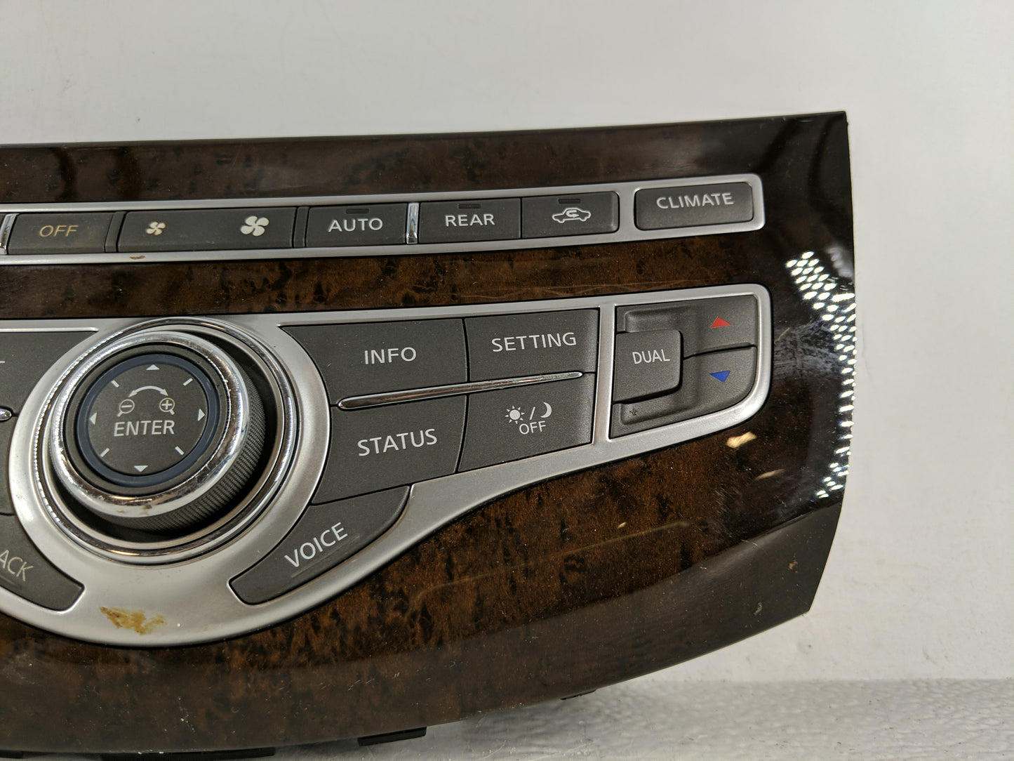 2013 Infiniti Jx35 Climate Control Module Temperature AC/Heater Replacement P/N:682613JA1A Fits OEM Used Auto Parts - Oemuse
