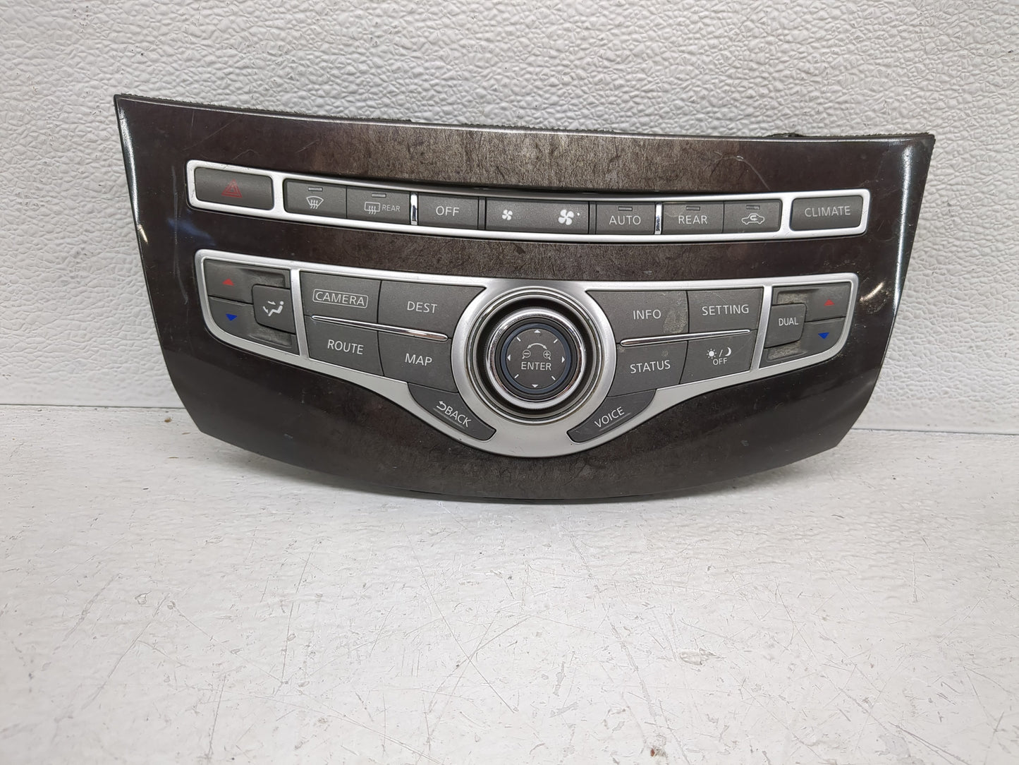 2013 Infiniti Jx35 Climate Control Module Temperature AC/Heater Replacement P/N:283953JA7A Fits OEM Used Auto Parts - Oemuse