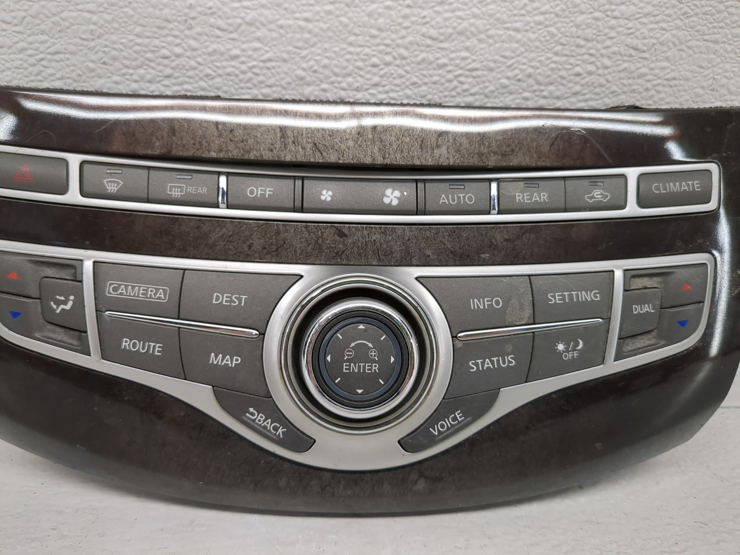 2013 Infiniti Jx35 Climate Control Module Temperature AC/Heater Replacement P/N:283953JA7A Fits OEM Used Auto Parts - Oemuse