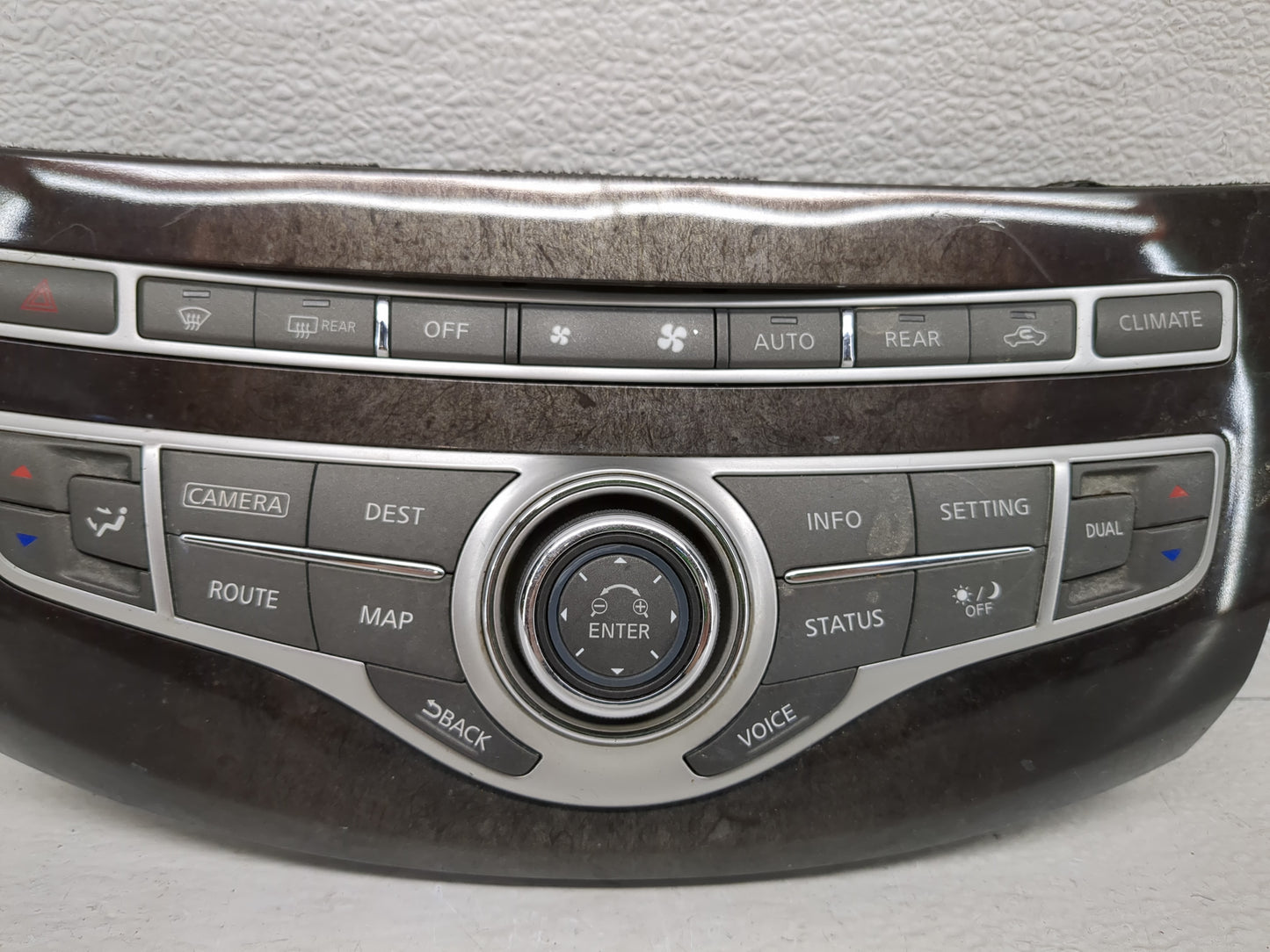 2013 Infiniti Jx35 Climate Control Module Temperature AC/Heater Replacement P/N:283953JA7A Fits OEM Used Auto Parts - Oemuse