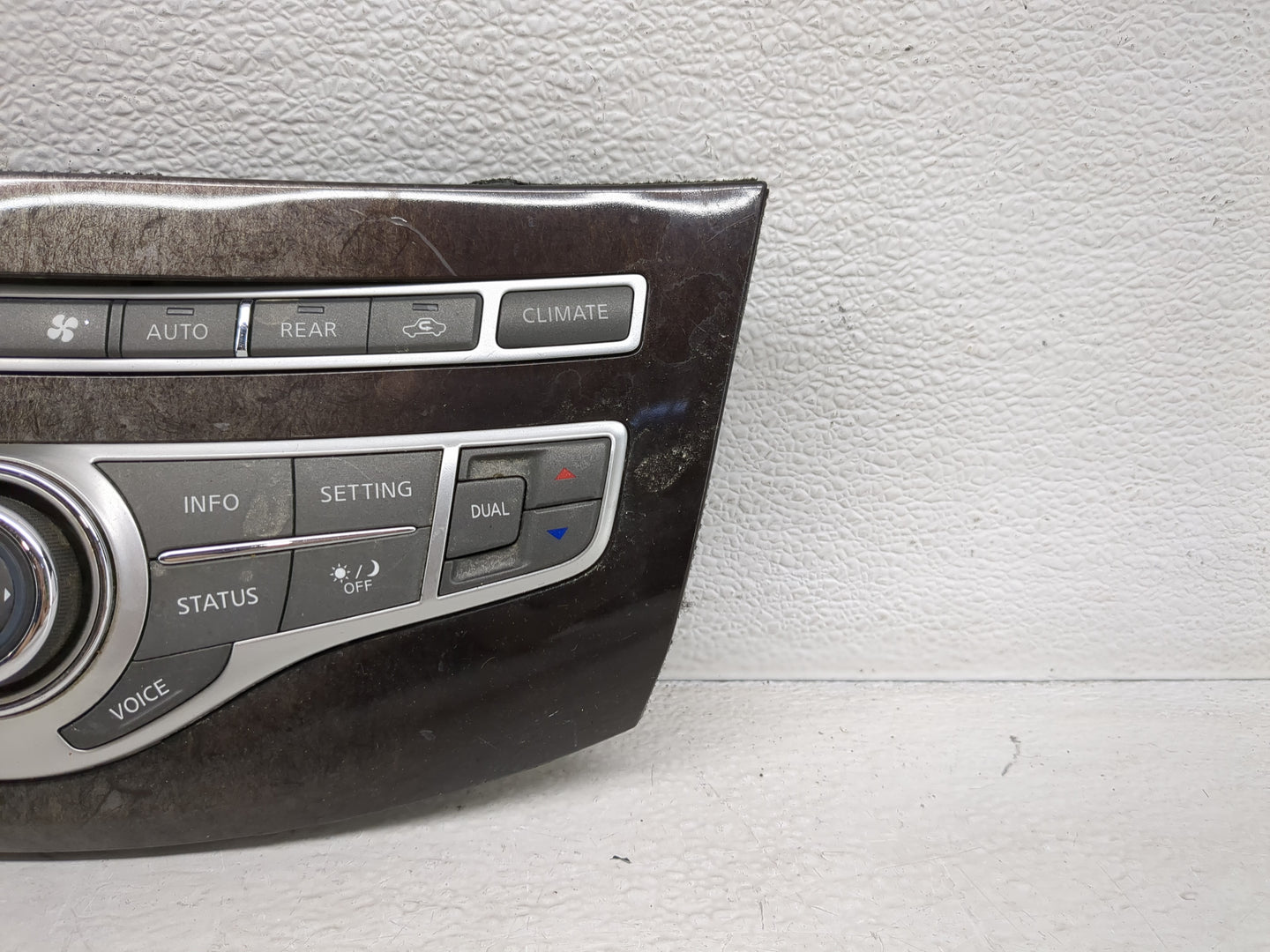 2013 Infiniti Jx35 Climate Control Module Temperature AC/Heater Replacement P/N:283953JA7A Fits OEM Used Auto Parts - Oemuse