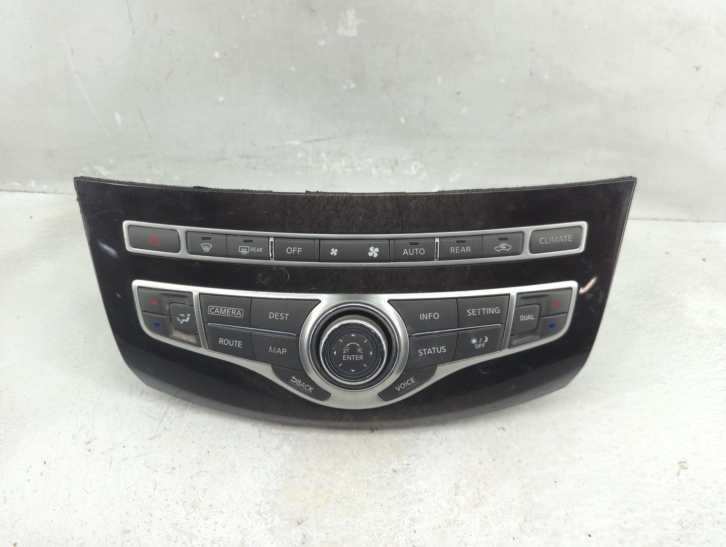 2013 Infiniti Jx35 Climate Control Module Temperature AC/Heater Replacement P/N:283953JA7A Fits OEM Used Auto Parts - Oemuse