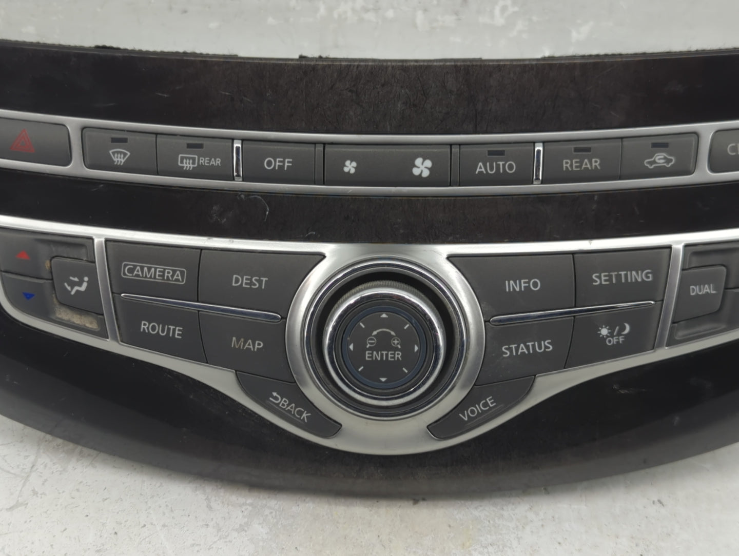 2013 Infiniti Jx35 Climate Control Module Temperature AC/Heater Replacement P/N:283953JA7A Fits OEM Used Auto Parts - Oemuse