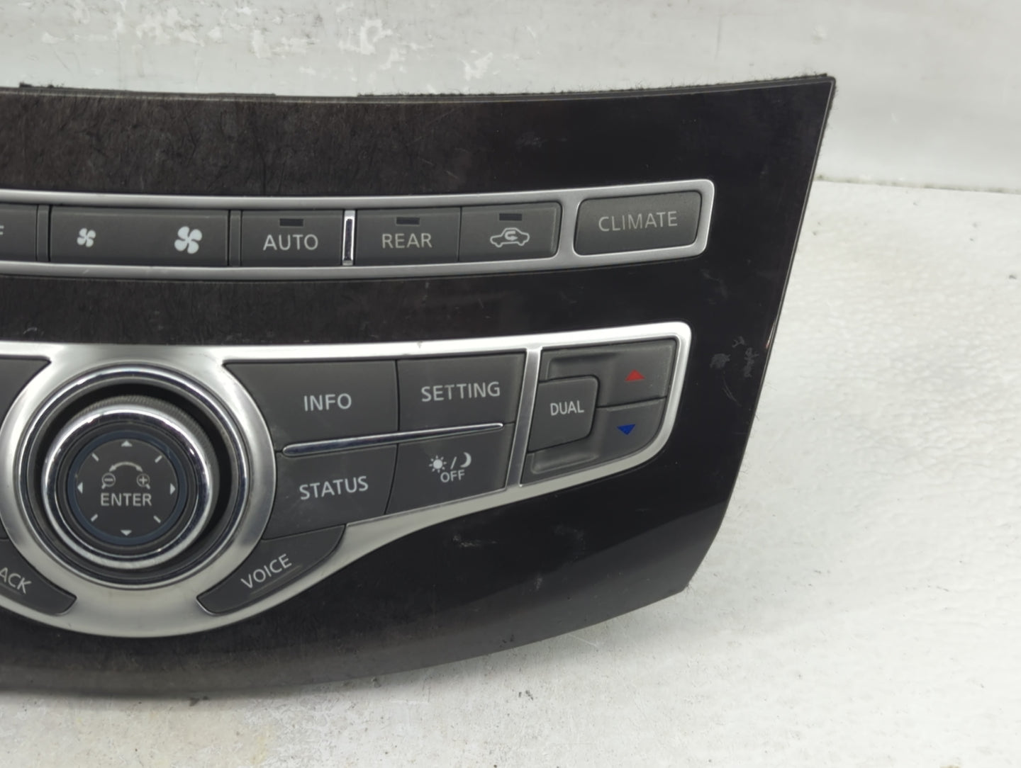 2013 Infiniti Jx35 Climate Control Module Temperature AC/Heater Replacement P/N:283953JA7A Fits OEM Used Auto Parts - Oemuse