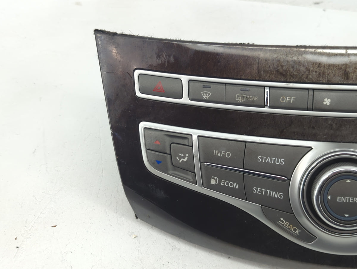 2013 Infiniti Jx35 Climate Control Module Temperature AC/Heater Replacement P/N:283953JA0A Fits OEM Used Auto Parts - Oemuse
