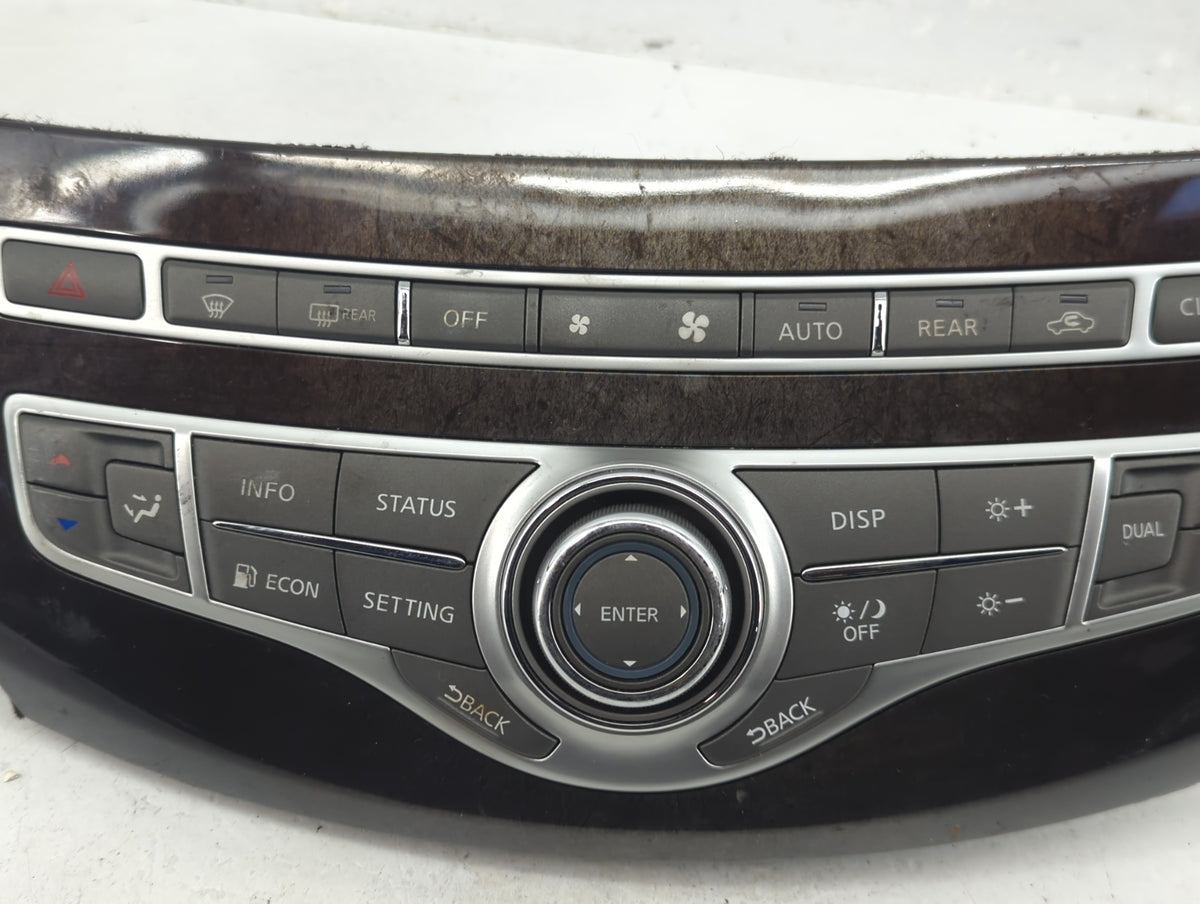 2013 Infiniti Jx35 Climate Control Module Temperature AC/Heater Replacement P/N:283953JA0A Fits OEM Used Auto Parts - Oemuse