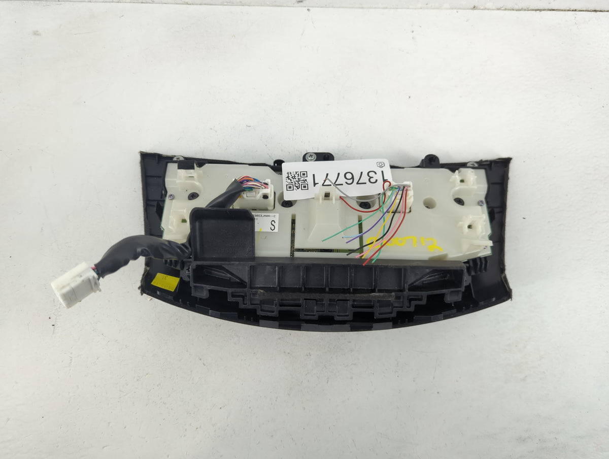 2013 Infiniti Jx35 Climate Control Module Temperature AC/Heater Replacement P/N:283953JA0A Fits OEM Used Auto Parts - Oemuse