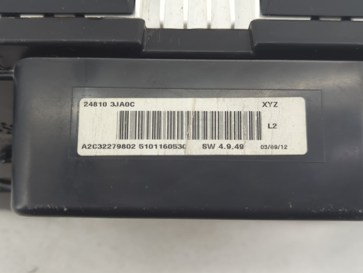 2013 Infiniti Jx35 Instrument Cluster Speedometer Gauges P/N:24810 3JA0C Fits OEM Used Auto Parts - Oemusedautoparts1.com