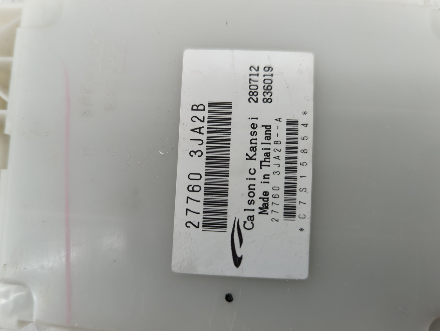 2013-2013 Infiniti Jx35 Temperature Control Module 27760 3ja2b - Oemusedautoparts1.com