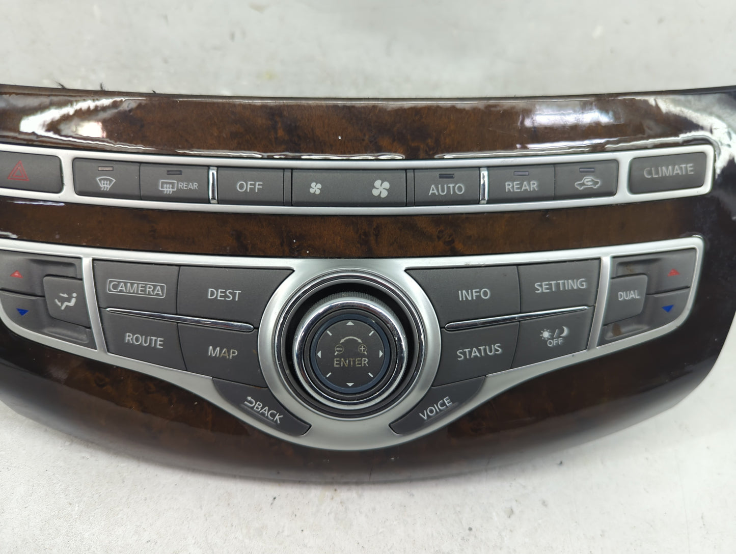 2013 Infiniti Jx35 Climate Control Module Temperature AC/Heater Replacement P/N:682613JA1A Fits OEM Used Auto Parts - Oemuse