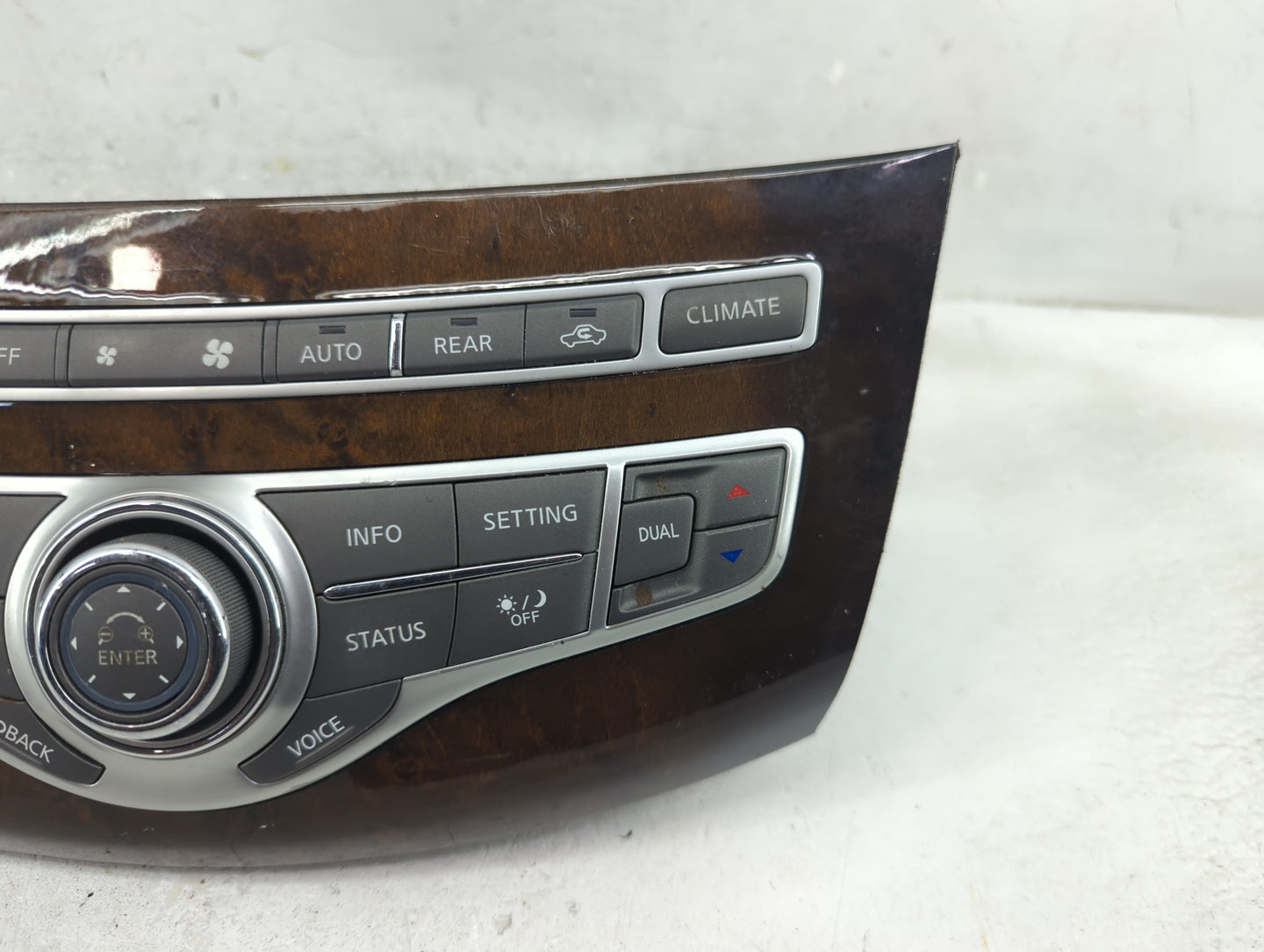 2013 Infiniti Jx35 Climate Control Module Temperature AC/Heater Replacement P/N:682613JA1A Fits OEM Used Auto Parts - Oemuse