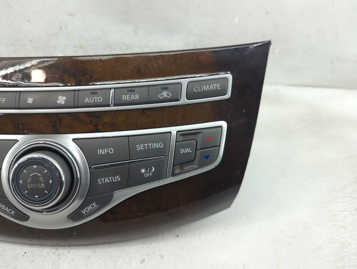 2013 Infiniti Jx35 Climate Control Module Temperature AC/Heater Replacement P/N:682613JA1A Fits OEM Used Auto Parts - Oemuse