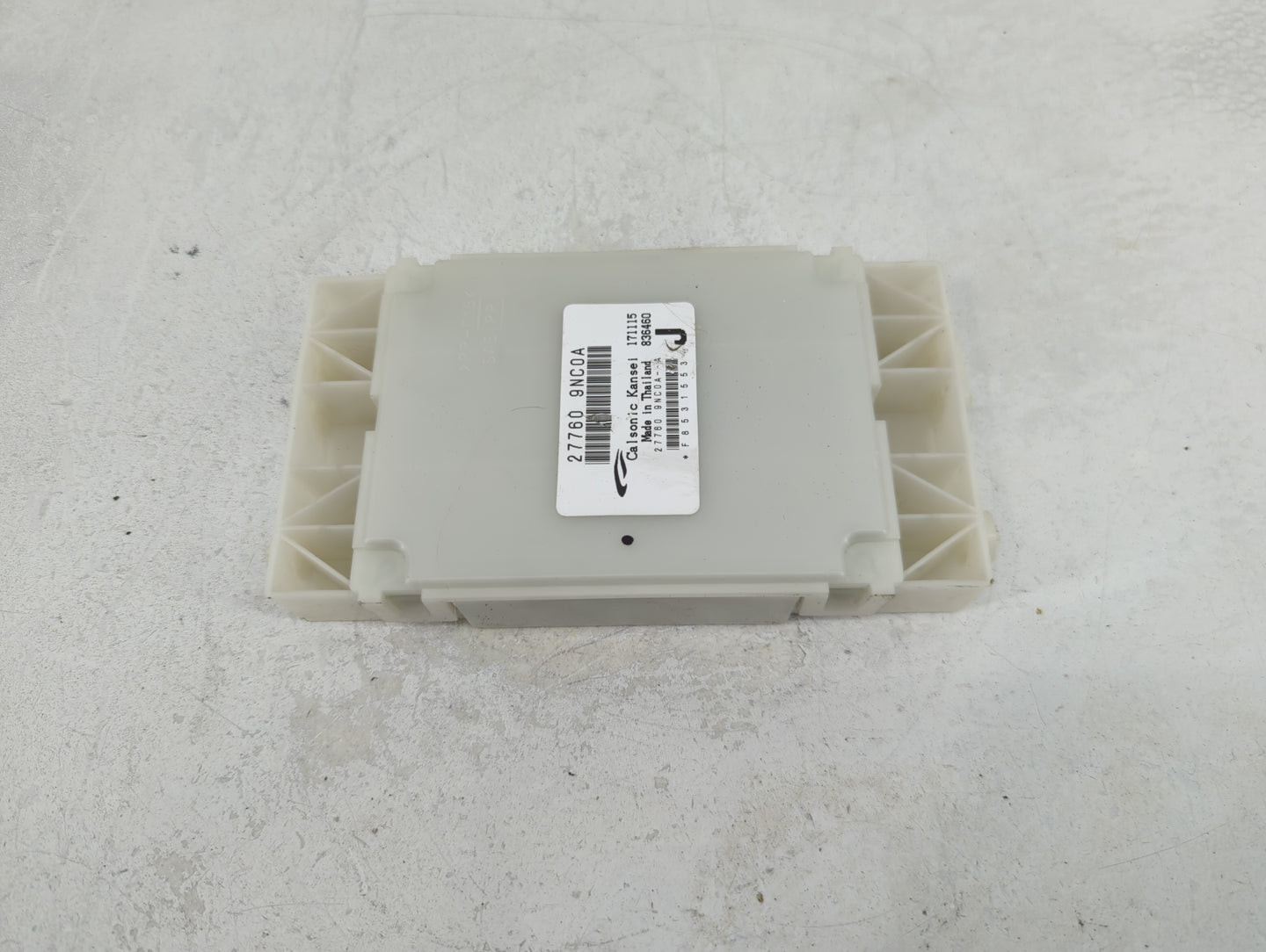 2013 Infiniti Jx35 Climate Control Module Temperature AC/Heater Replacement P/N:27760 9NC0A 27760 9NC0A-A Fits OEM Used Auto
