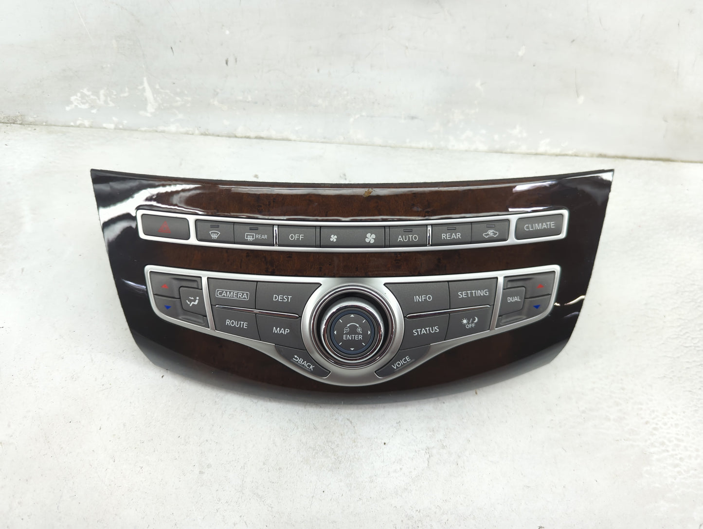 2013 Infiniti Jx35 Climate Control Module Temperature AC/Heater Replacement P/N:283953JA7A Fits OEM Used Auto Parts - Oemuse