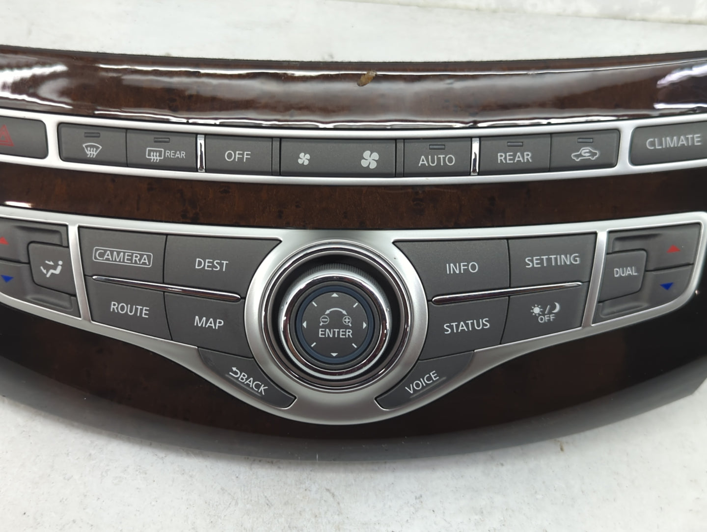 2013 Infiniti Jx35 Climate Control Module Temperature AC/Heater Replacement P/N:283953JA7A Fits OEM Used Auto Parts - Oemuse