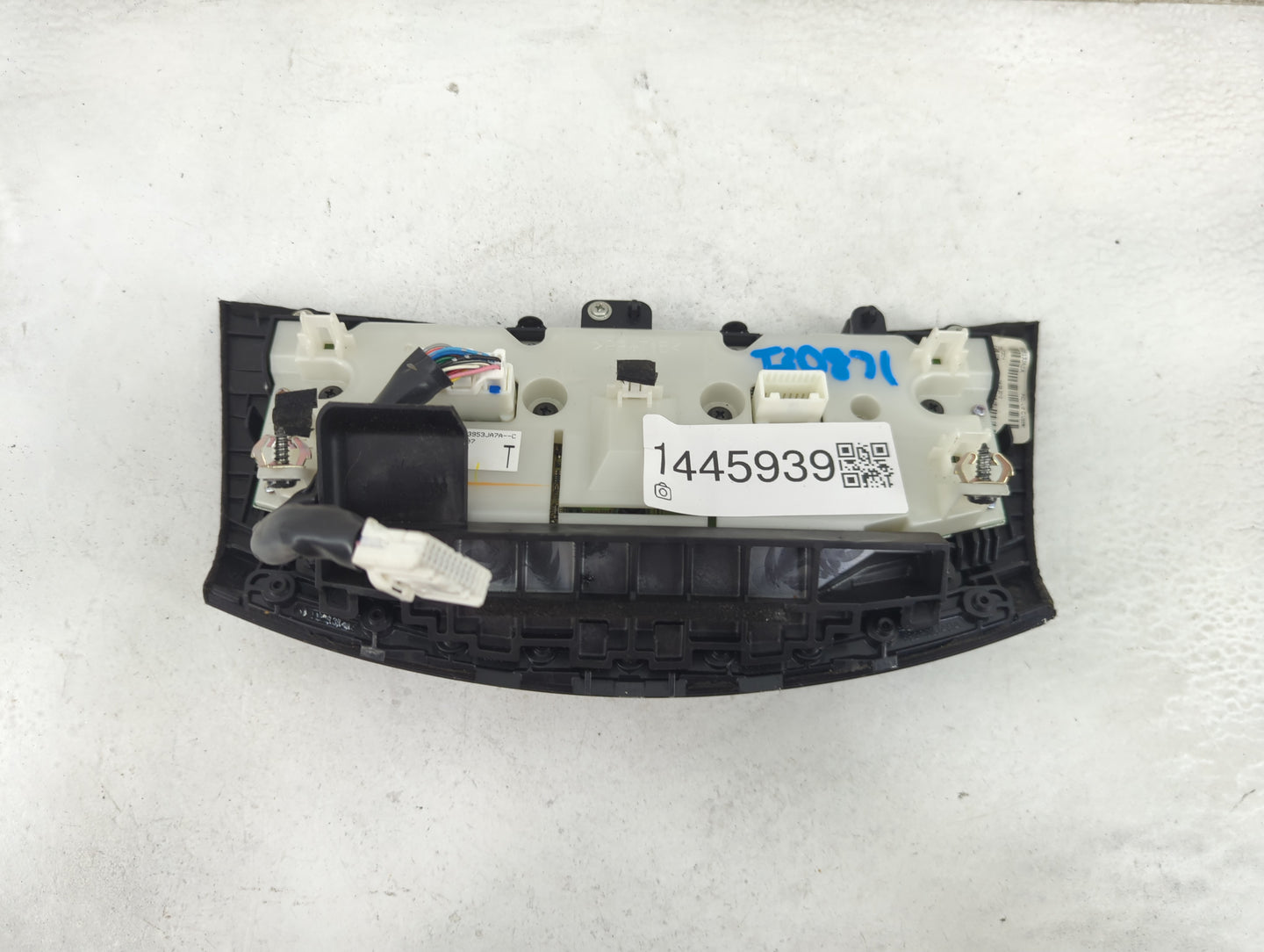 2013 Infiniti Jx35 Climate Control Module Temperature AC/Heater Replacement P/N:283953JA7A Fits OEM Used Auto Parts - Oemuse