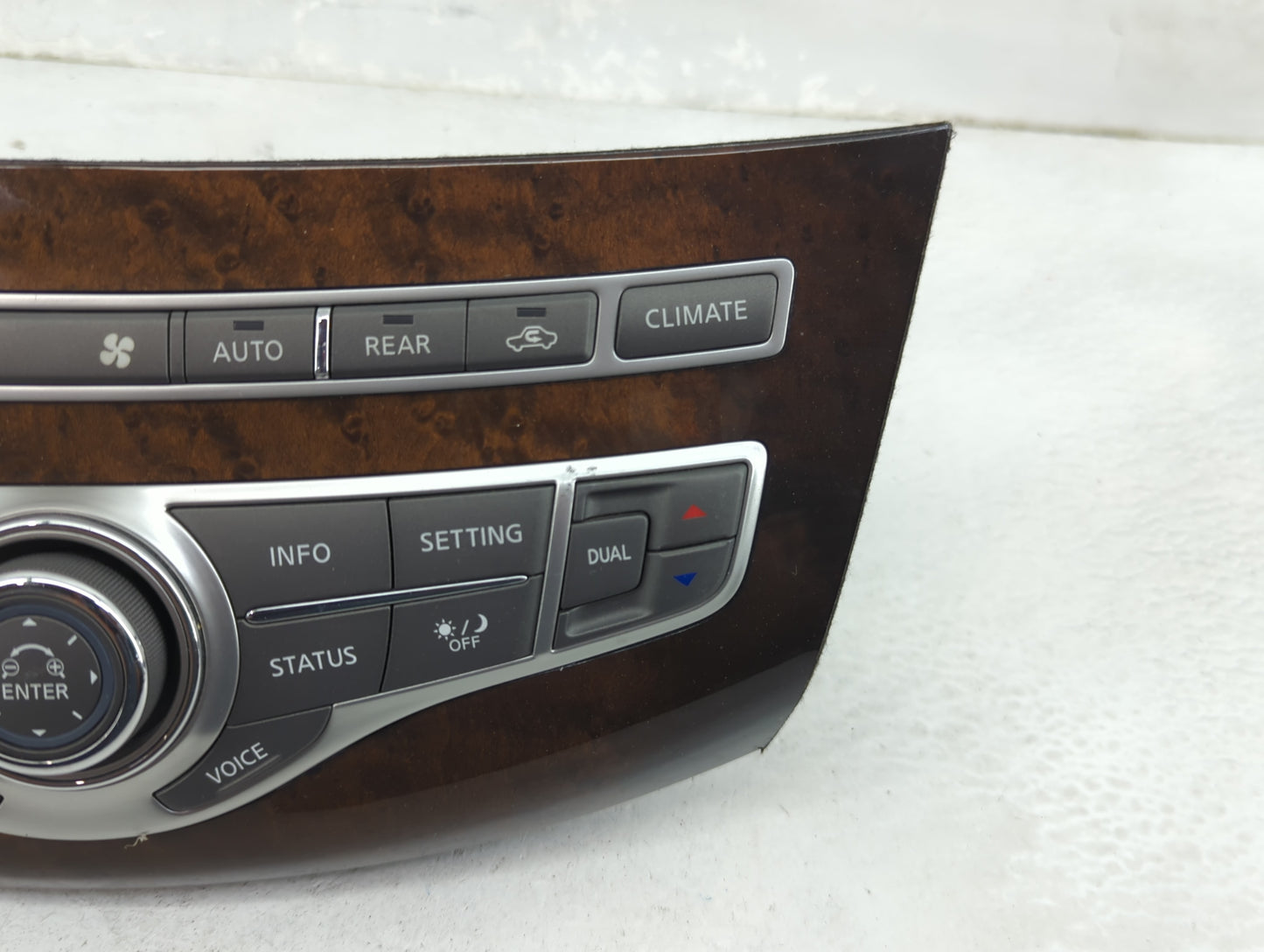 2013 Infiniti Jx35 Climate Control Module Temperature AC/Heater Replacement P/N:283953JA7A 283953JA7A--C Fits OEM Used Auto 