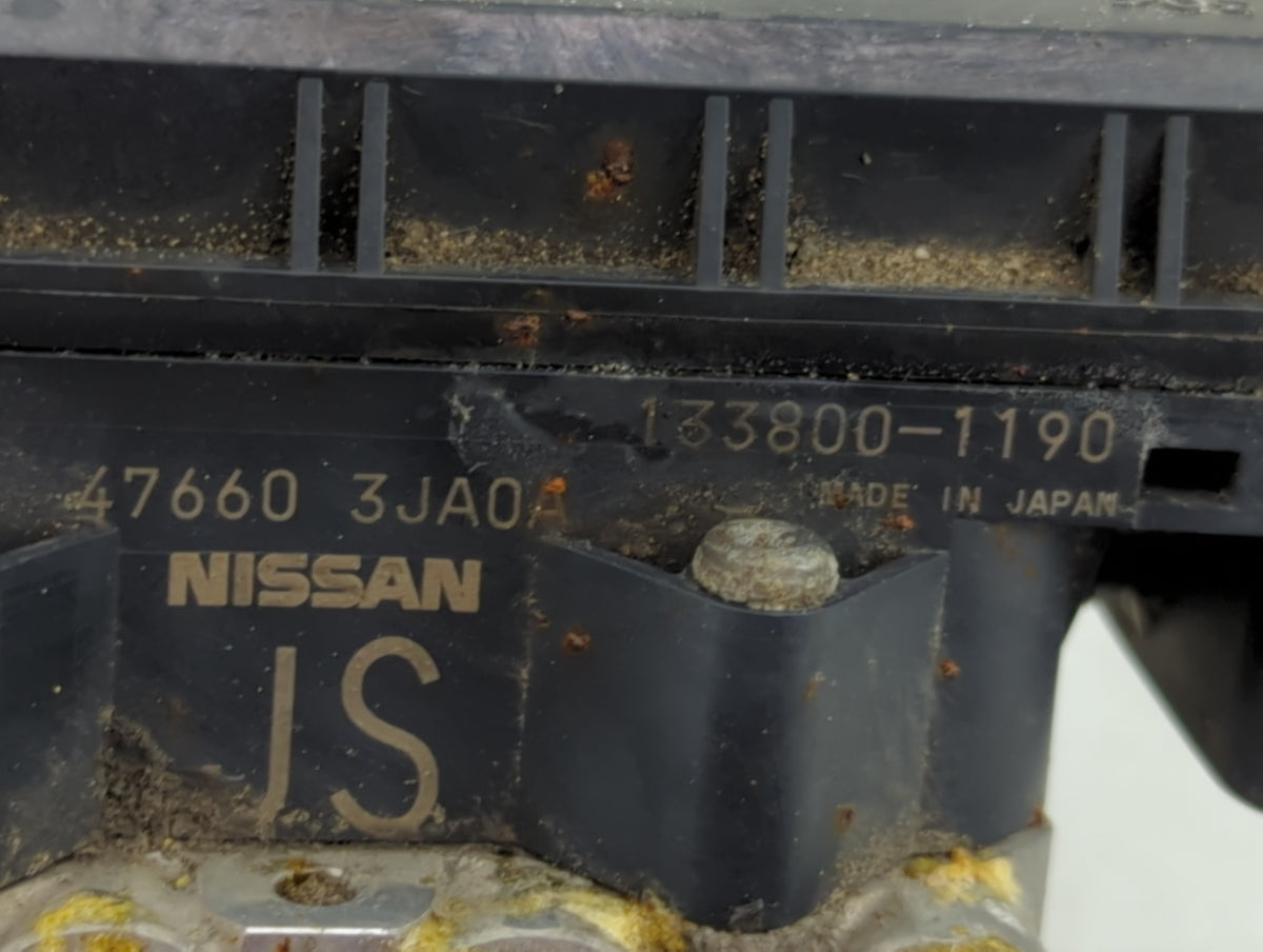 2013 Infiniti Jx35 Anti-Lock Brake ABS Pump Module Actuator OEM P/N:47660 3JA0A 133800-1190 Fits Fits 2014 OEM Used Auto Par