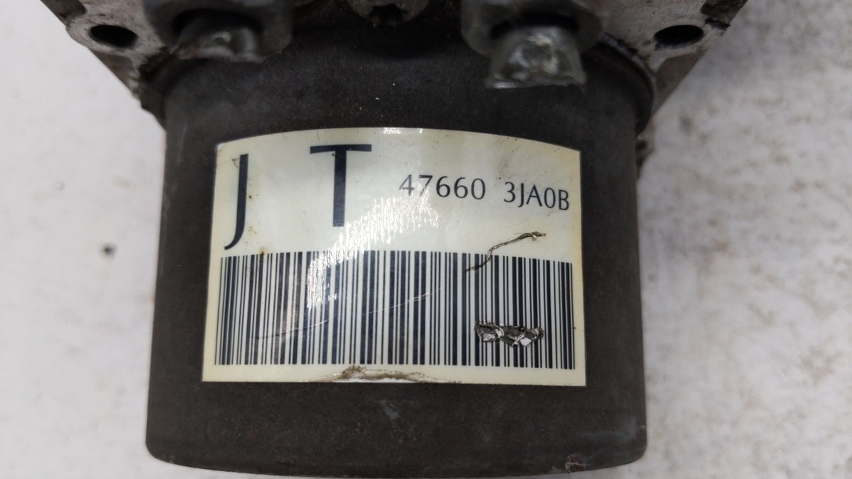 2013 Infiniti Jx35 Anti-Lock Brake ABS Pump Module Actuator OEM P/N:47660 3JA0B Fits Fits 2014 2015 OEM Used Auto Parts - Oe