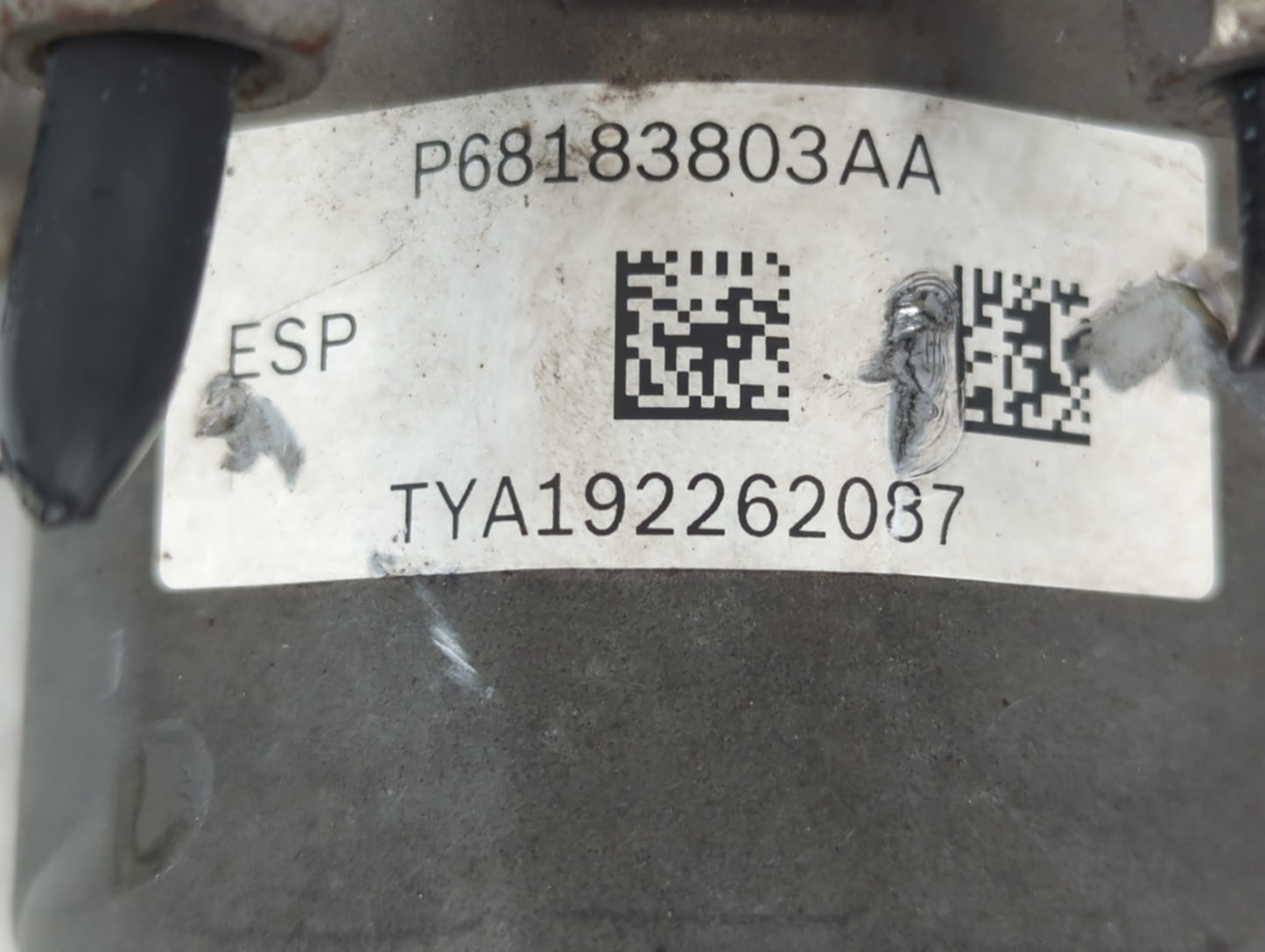 2013 Infiniti Jx35 ABS Pump Control Module Replacement P/N:P68183803AA Fits Fits 2014 OEM Used Auto Parts - Oemusedautoparts