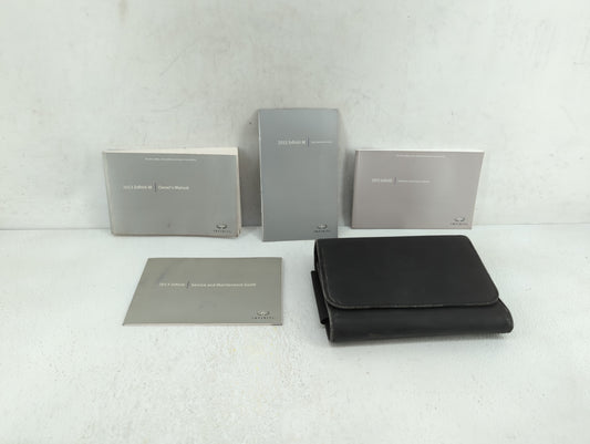 2013 Infiniti M35 Owners Manual Book Guide OEM Used Auto Parts - Oemusedautoparts1.com