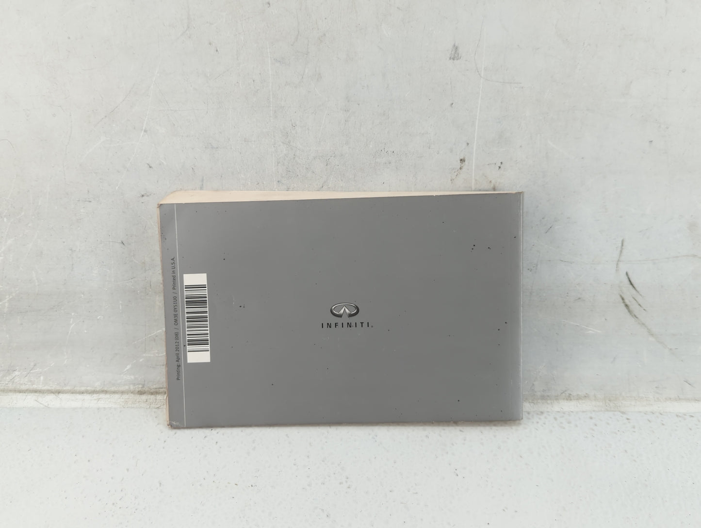 2013 Infiniti M35 Owners Manual Book Guide OEM Used Auto Parts - Oemusedautoparts1.com