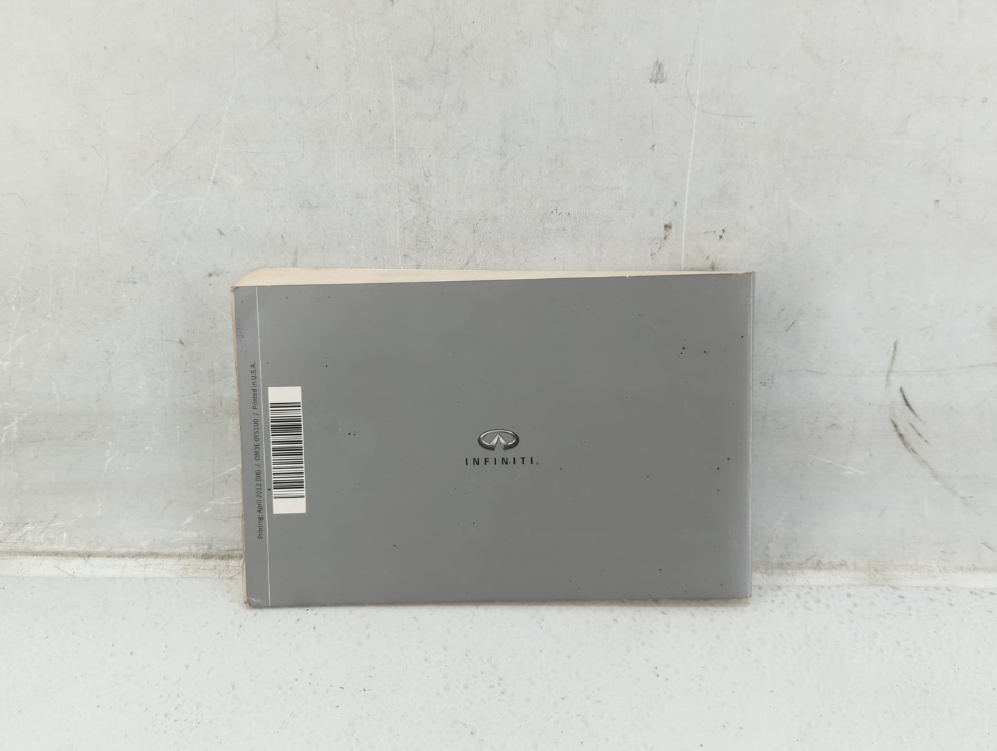 2013 Infiniti M35 Owners Manual Book Guide OEM Used Auto Parts - Oemusedautoparts1.com