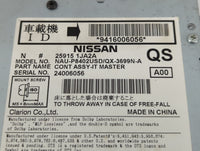 2012-2013 Infiniti M37 Radio AM FM Cd Player Receiver Replacement P/N:25915 1JA2A Fits Fits 2011 2012 2013 OEM Used Auto Par