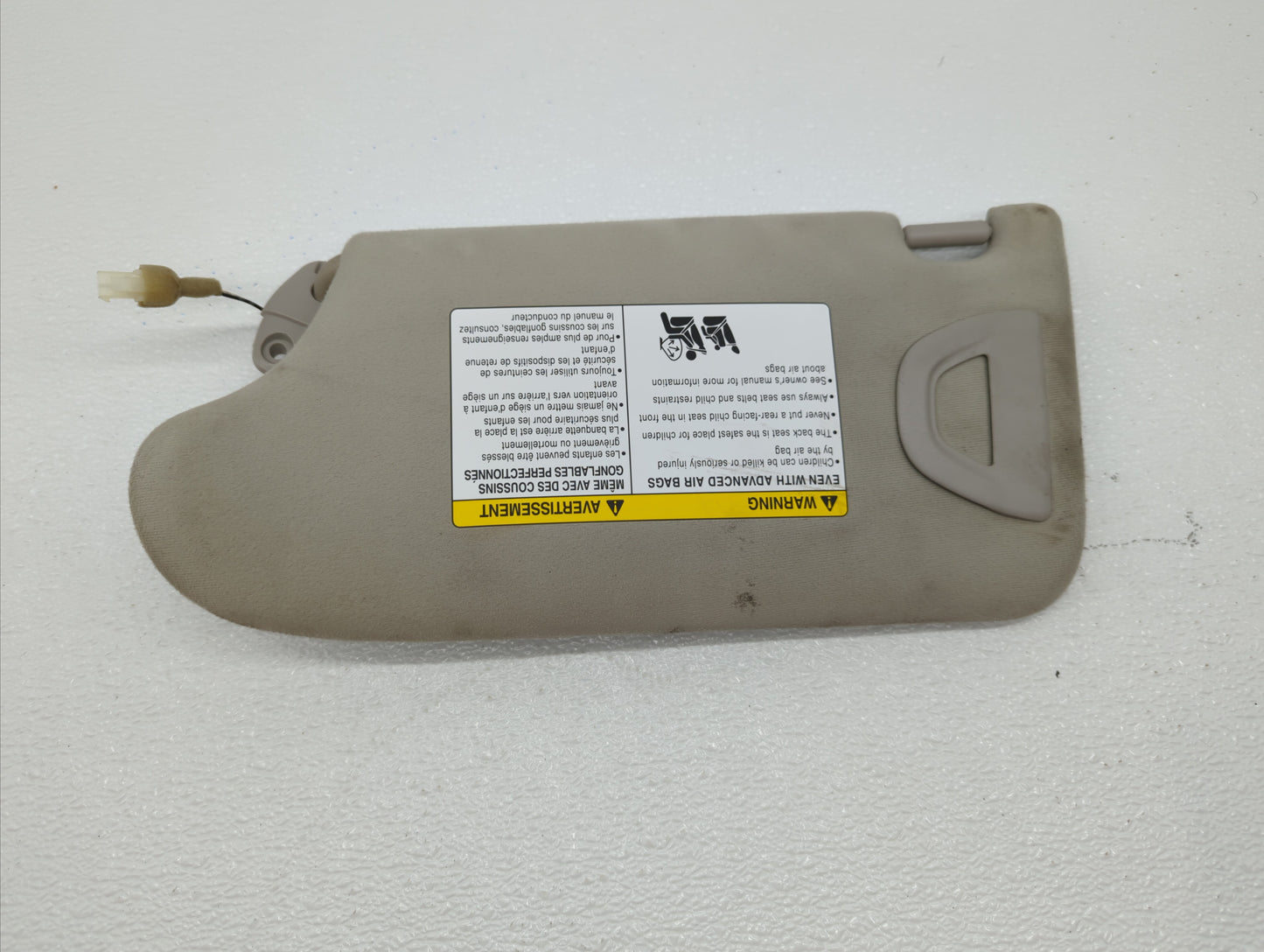 2011-2013 Infiniti M56 Sun Visor Shade Replacement Passenger Right Mirror Fits Fits 2011 2012 2013 2014 2015 2016 2017 2018 
