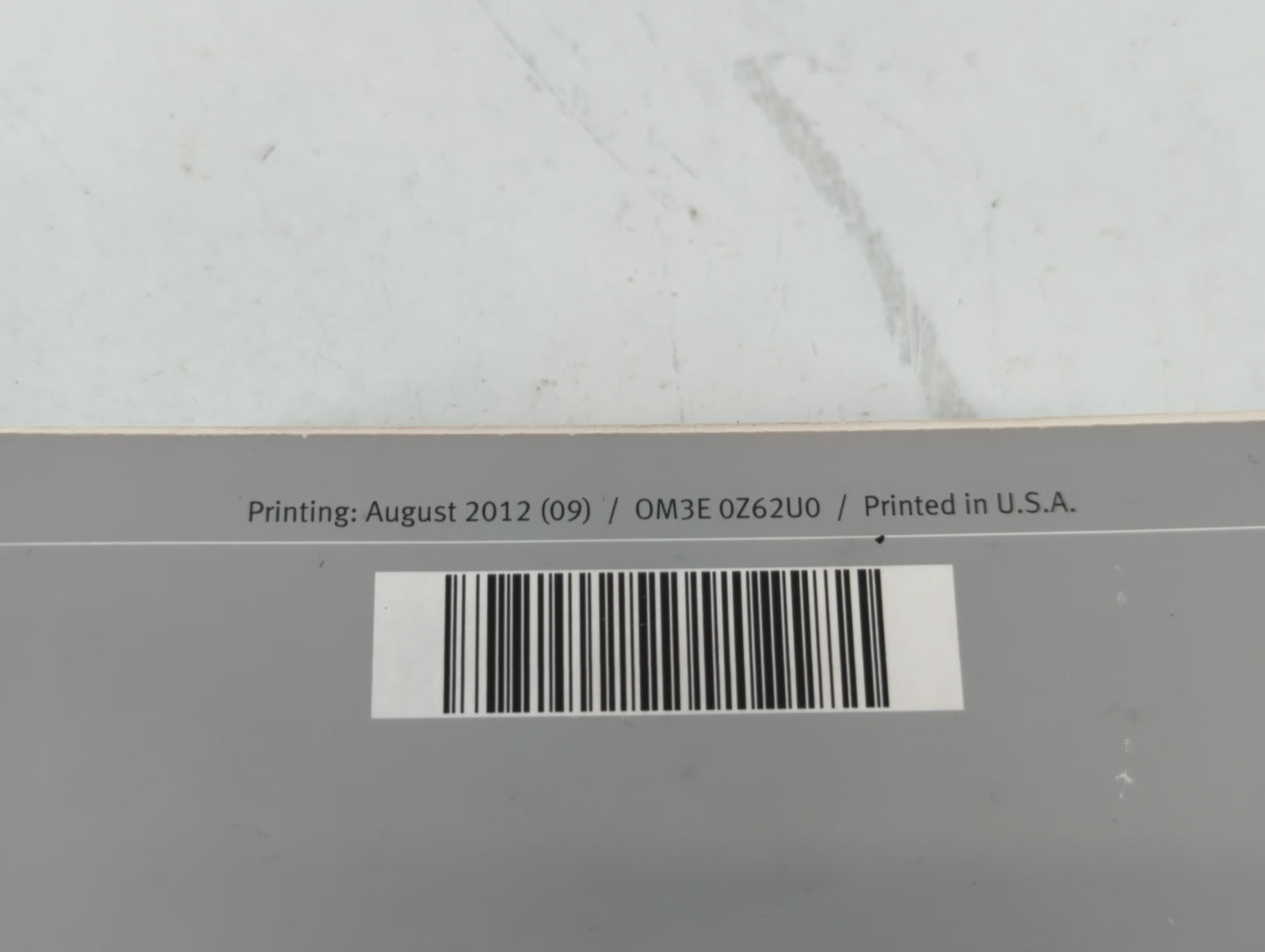 2013 Infiniti Qx30 Owners Manual Book Guide P/N:OM3E 0Z62U0 OEM Used Auto Parts - Oemusedautoparts1.com