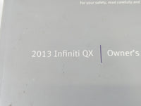 2013 Infiniti Qx30 Owners Manual Book Guide P/N:OM3E 0Z62U0 OEM Used Auto Parts - Oemusedautoparts1.com
