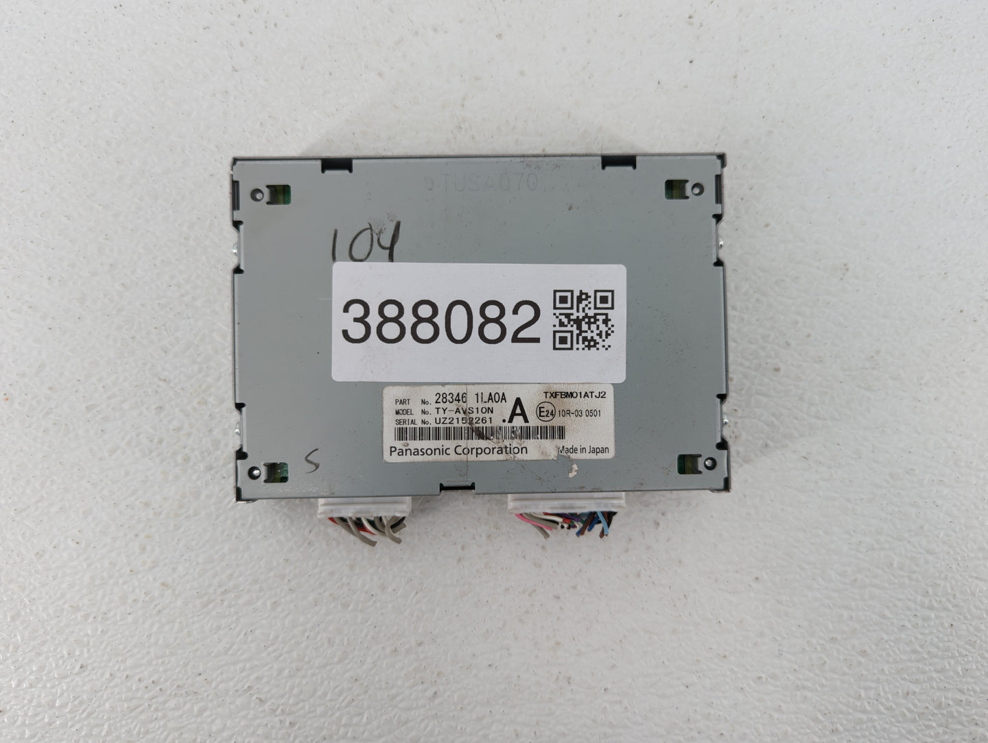 2014-2017 Infiniti Qx50 Am Fm Cd Player Radio Receiver - Oemusedautoparts1.com