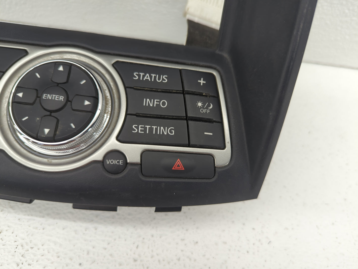 2014-2017 Infiniti Qx50 Radio Control Panel - Oemusedautoparts1.com