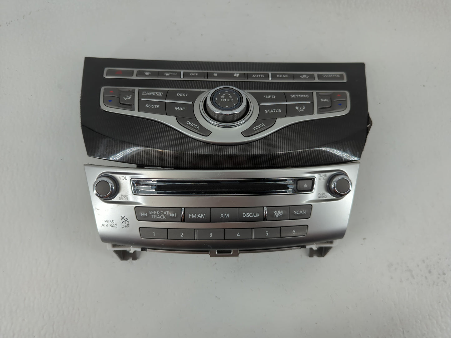 2011-2013 Infiniti Qx56 Climate Control Module Temperature AC/Heater Replacement P/N:283953JA7B Fits OEM Used Auto Parts - O