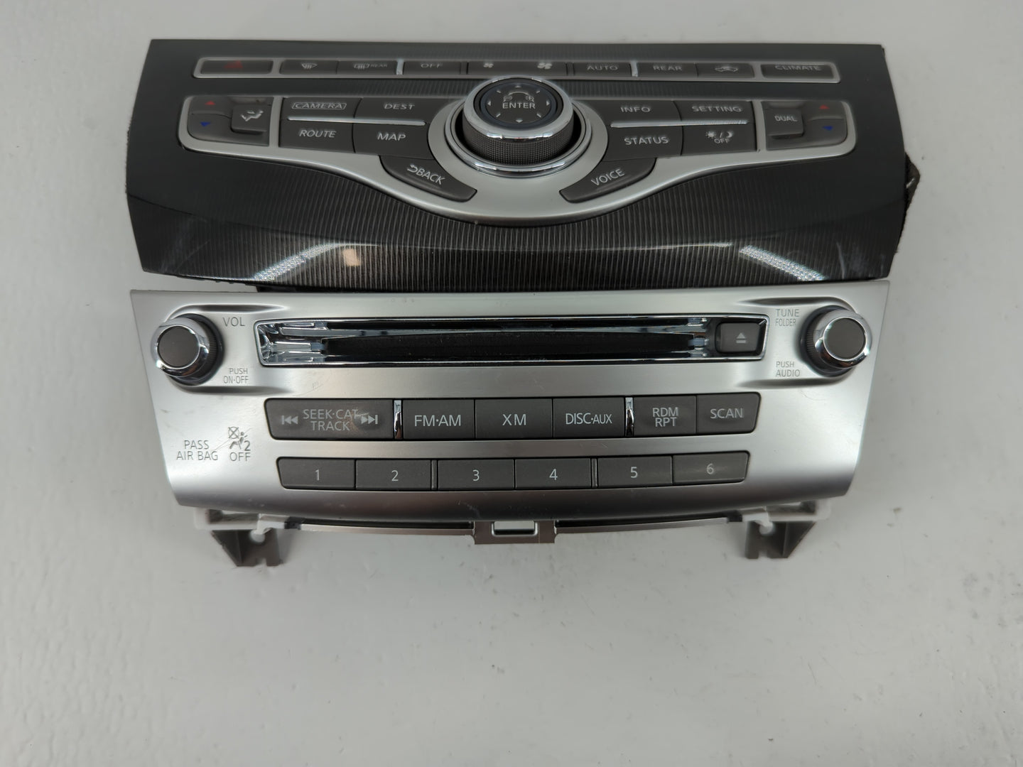 2011-2013 Infiniti Qx56 Climate Control Module Temperature AC/Heater Replacement P/N:283953JA7B Fits OEM Used Auto Parts - O