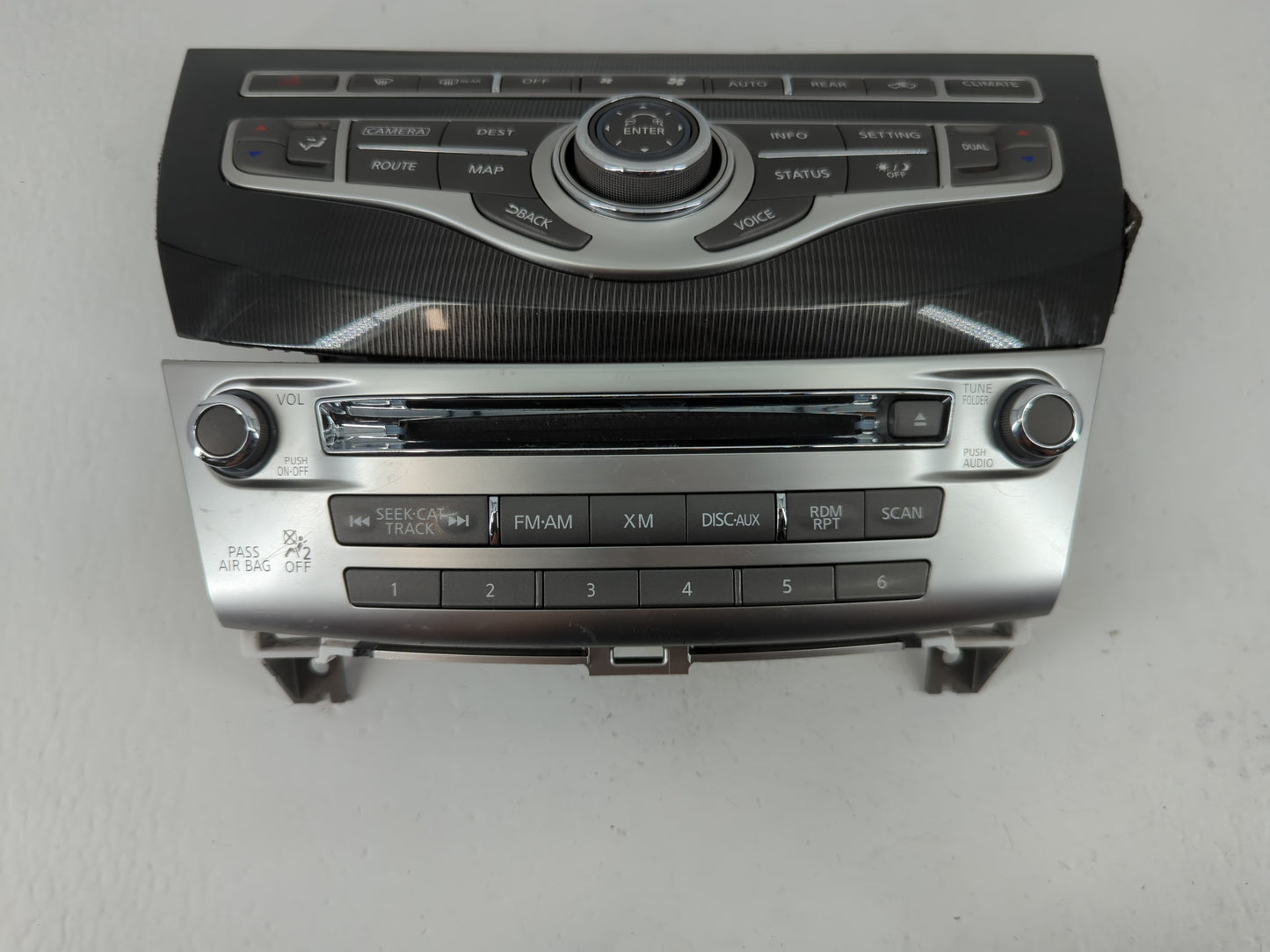 2011-2013 Infiniti Qx56 Climate Control Module Temperature AC/Heater Replacement P/N:283953JA7B Fits OEM Used Auto Parts - O