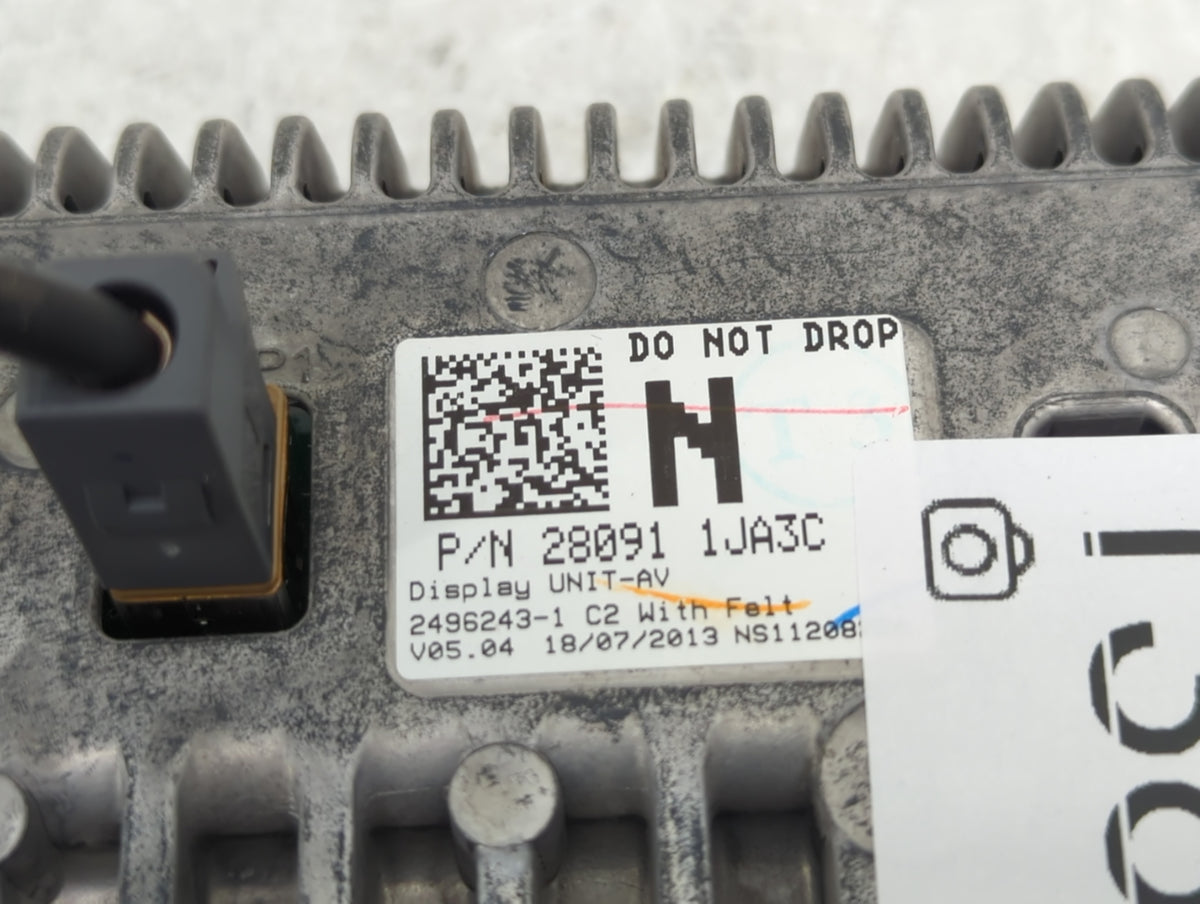 2011-2013 Infiniti Qx56 Information Radio Display Screen 1385328 - Oemusedautoparts1.com