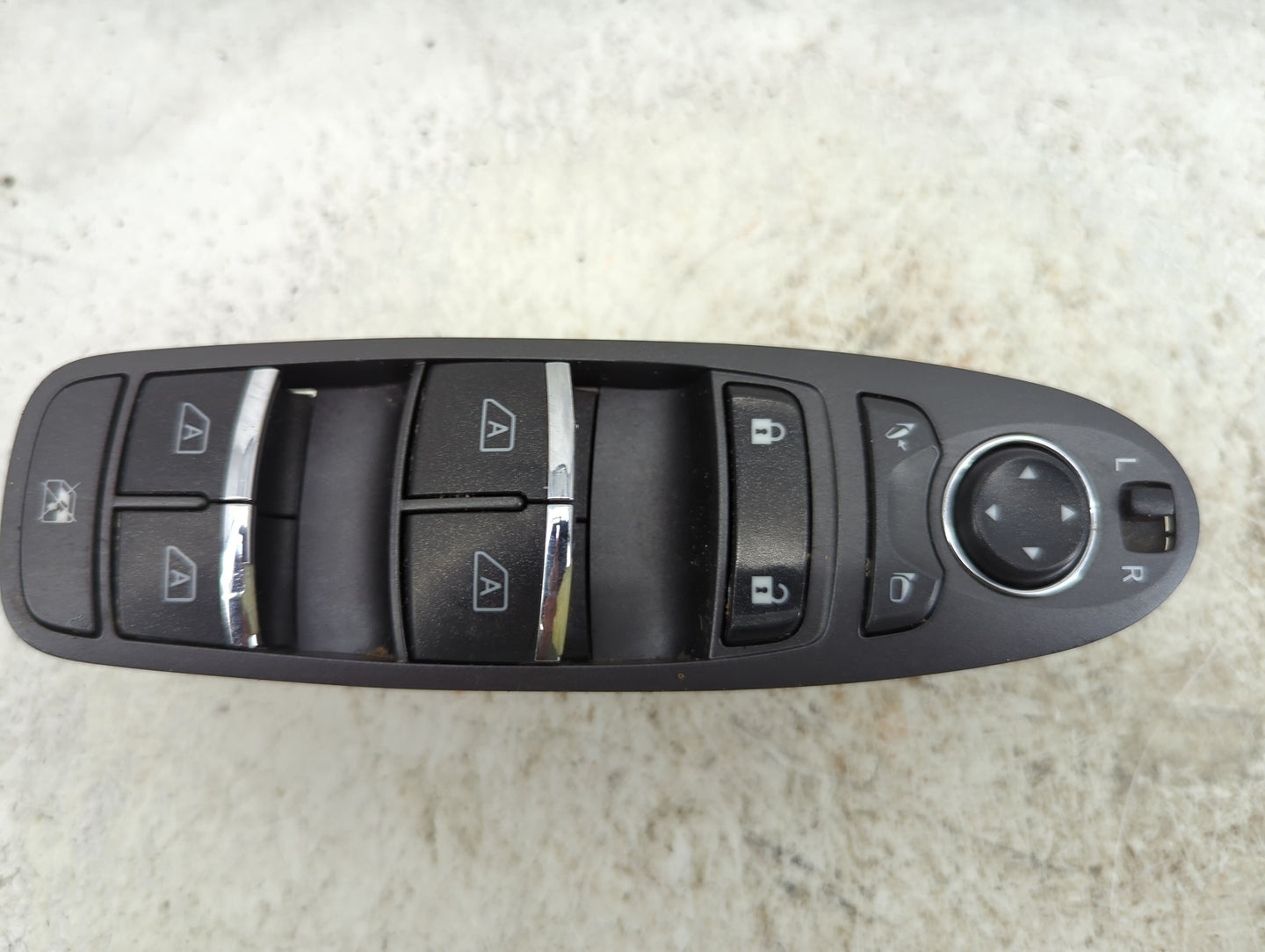 2013 Infiniti Qx56 Master Power Window Switch Replacement Driver Side Left P/N:25401 1V90A 5AB168EA01 Fits OEM Used Auto Par