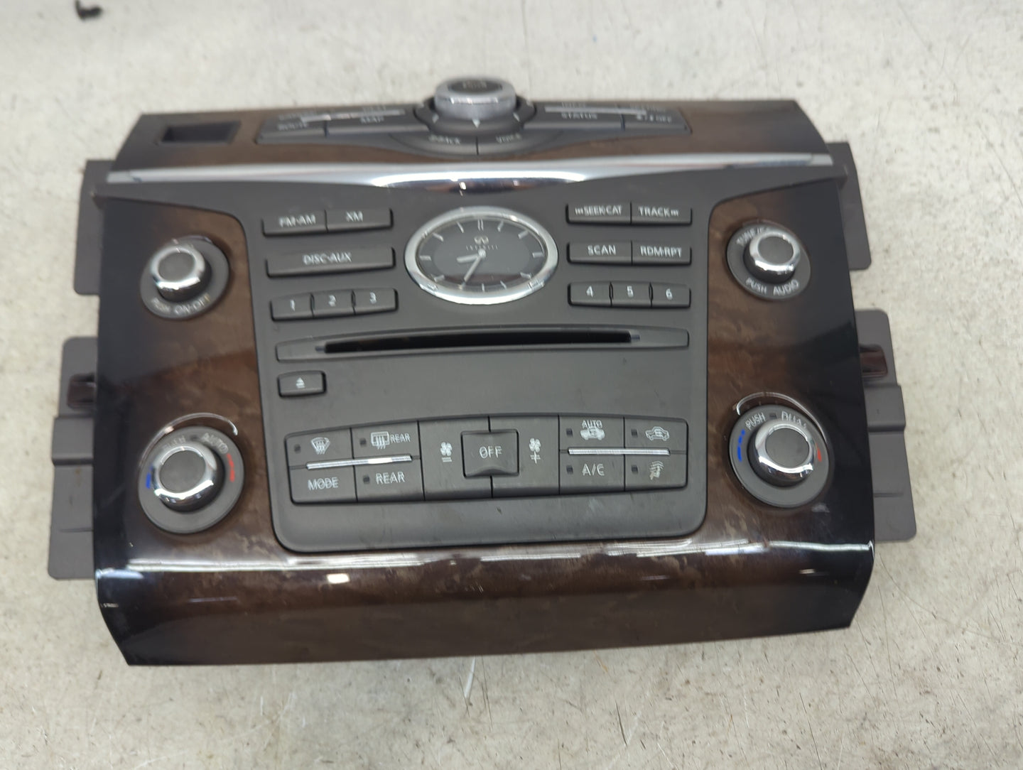 2011-2013 Infiniti Qx56 Climate Control Module Temperature AC/Heater Replacement P/N:283951LA3A 253911LA5A Fits OEM Used Aut
