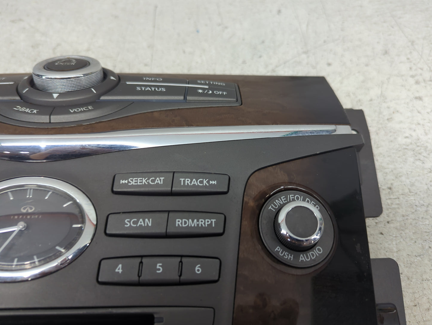 2011-2013 Infiniti Qx56 Climate Control Module Temperature AC/Heater Replacement P/N:283951LA3A 253911LA5A Fits OEM Used Aut