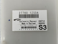 2013 Infiniti Qx56 27760 1ZS3A AIR CONDITIONER AMPLIFIER MODULE - Oemusedautoparts1.com