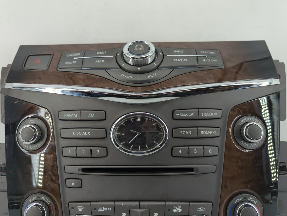 2011-2013 Infiniti Qx56 Am Fm Cd Player Radio Receiver 583829 - Oemusedautoparts1.com