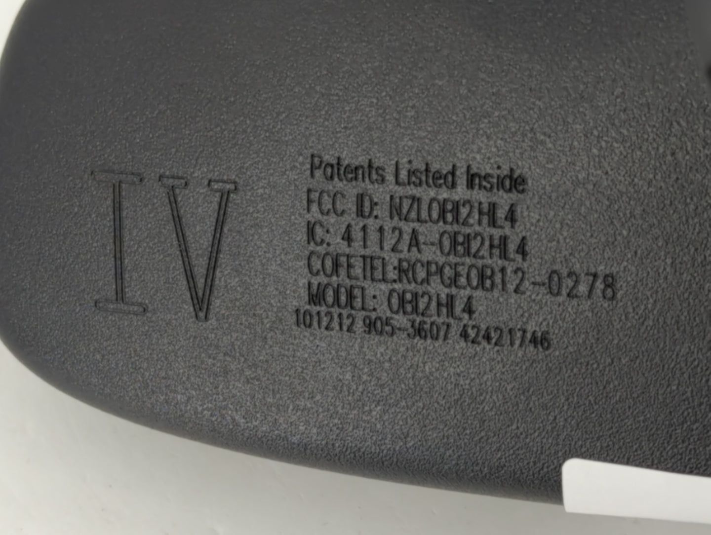 2013 Infiniti Qx56 Interior Rear View Mirror Replacement OEM P/N:4112A-0B12HL4 42421746 Fits OEM Used Auto Parts - Oemusedau