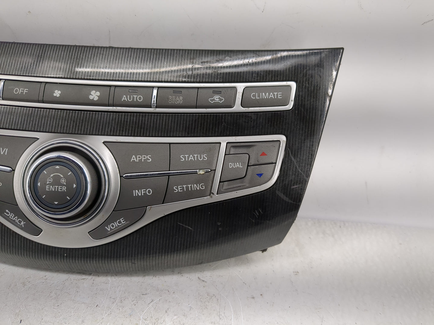 2013 Infiniti Qx60 Climate Control Module Temperature AC/Heater Replacement P/N:283953JA7A Fits OEM Used Auto Parts - Oemuse