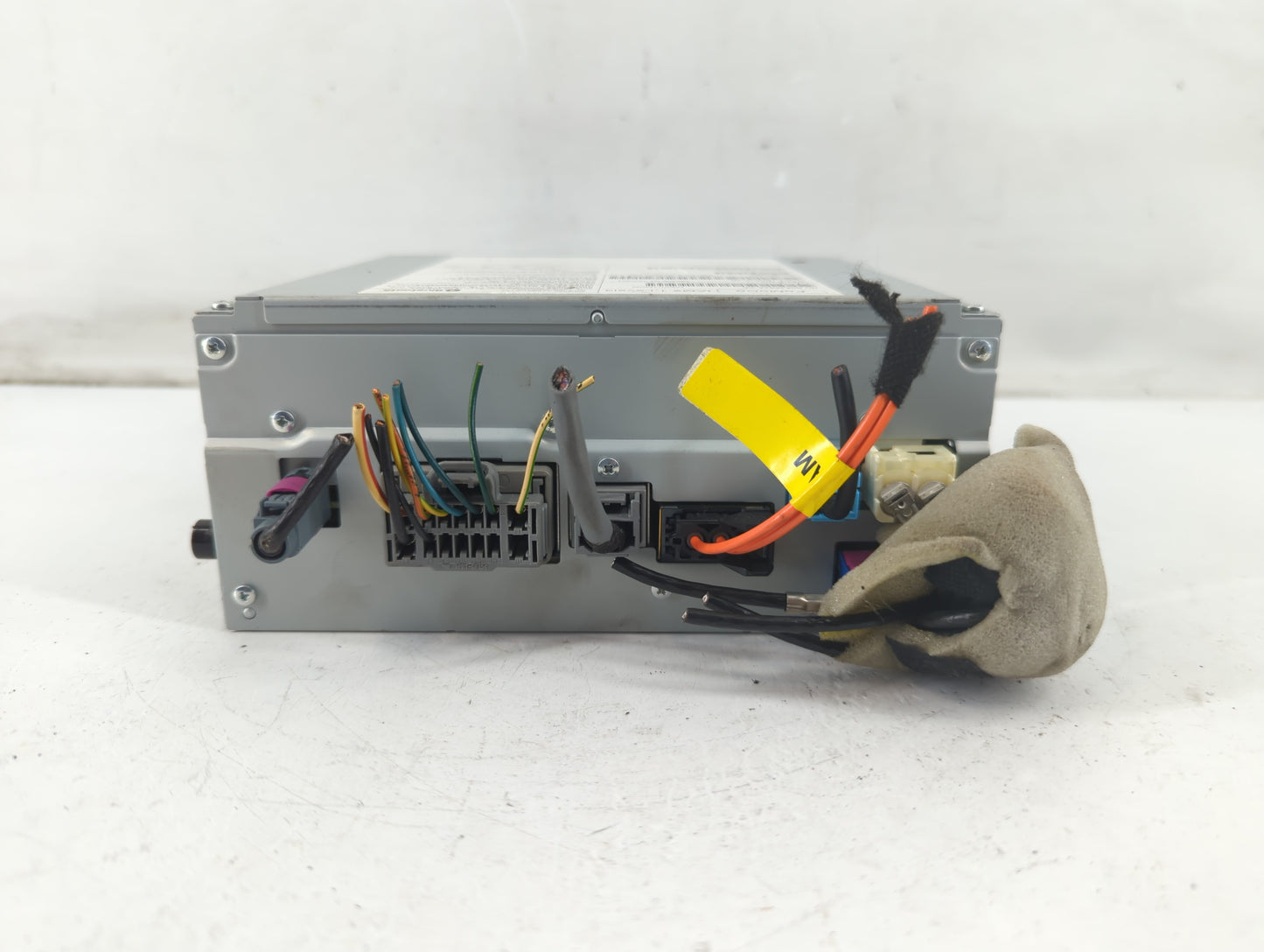 2012-2013 Jaguar Xf Radio AM FM Cd Player Receiver Replacement P/N:5064928AA 7 612 055 090 Fits Fits 2012 2013 OEM Used Auto