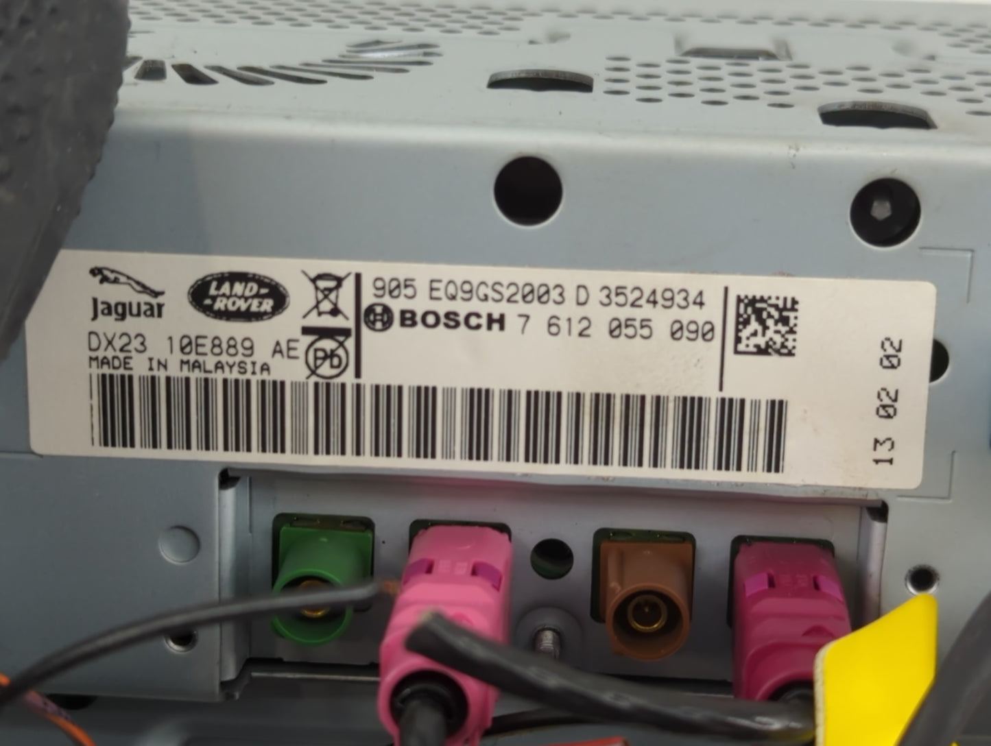 2013-2013 Jaguar Xf Information Display Screen - Oemusedautoparts1.com