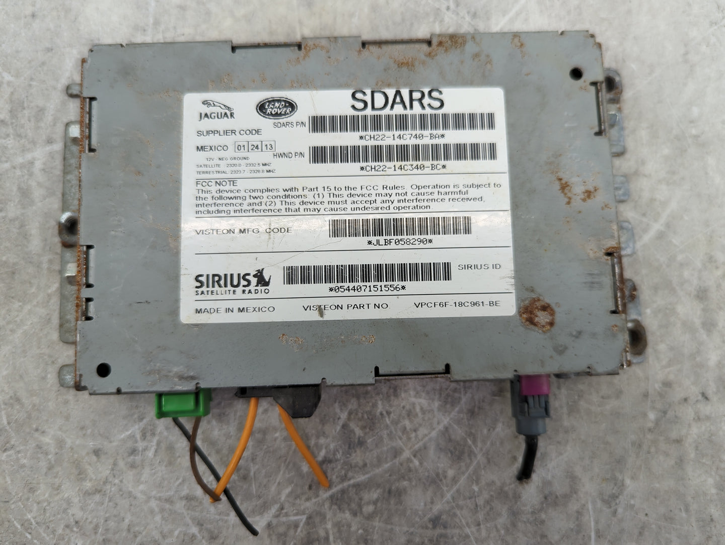 2009-2014 Jaguar Xf Communication Control Module - Oemusedautoparts1.com