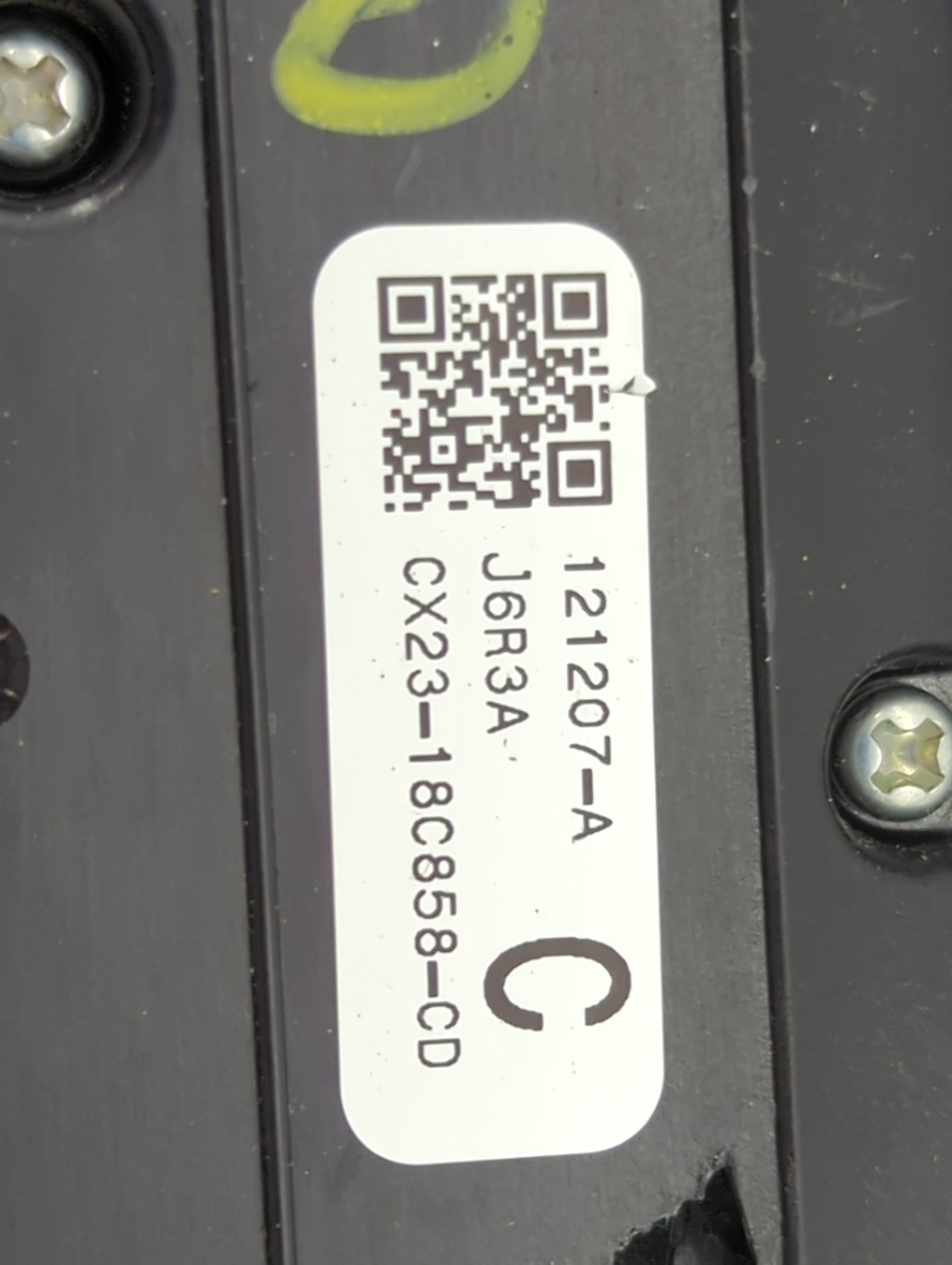 2013 Jaguar Xf Climate Control Module Temperature AC/Heater Replacement P/N:CX23-18C858-CD 121207-A, J6R3A Fits OEM Used Aut