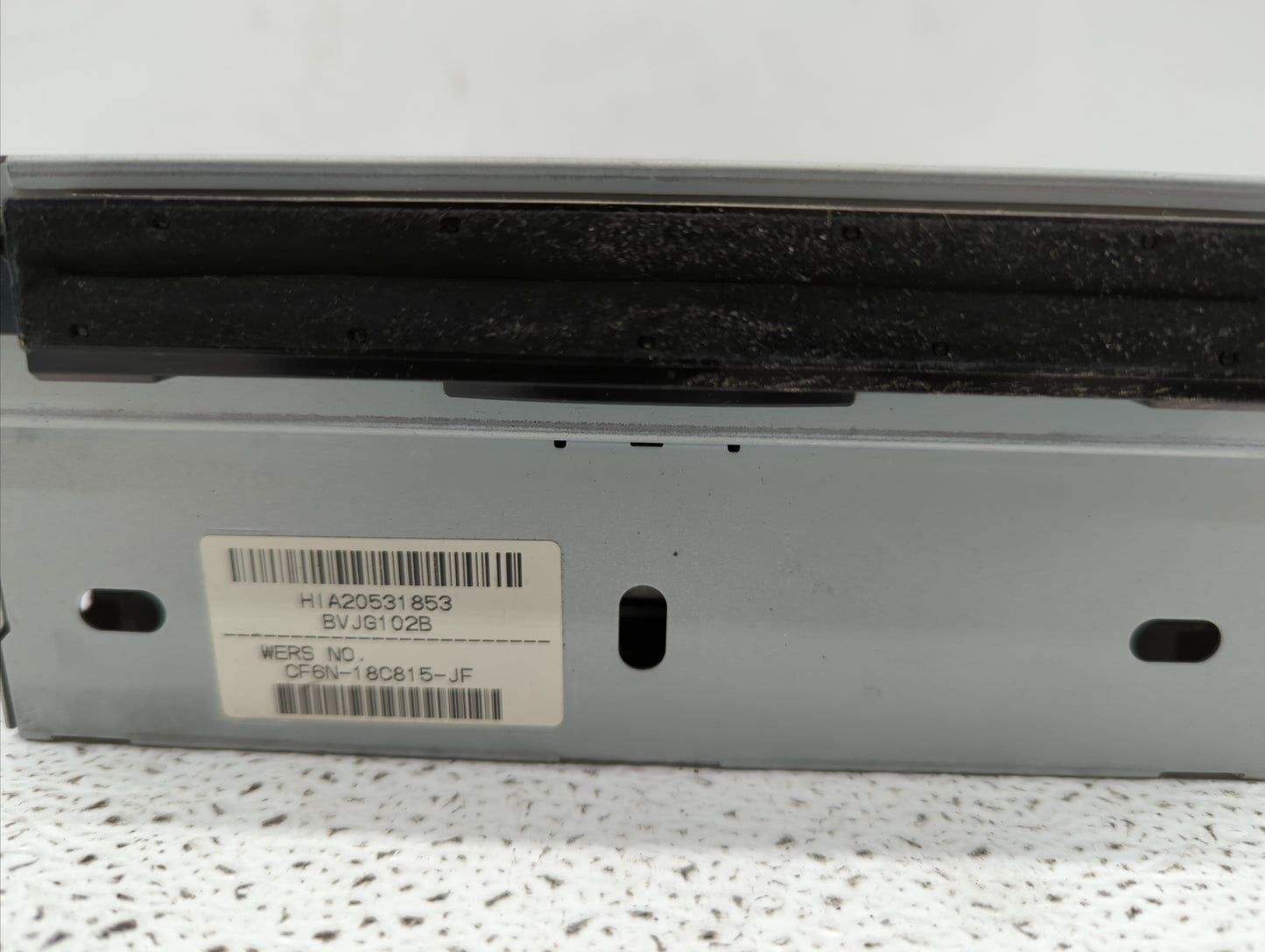 2012-2013 Jaguar Xf Radio AM FM Cd Player Receiver Replacement P/N:CF6N-18C815-AD Fits Fits 2012 2013 OEM Used Auto Parts - 